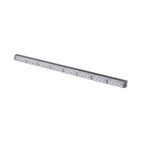 Barra de Luz de Advertencia con 8 Módulos Ámbar, ideal para el direccionamiento de tráfico