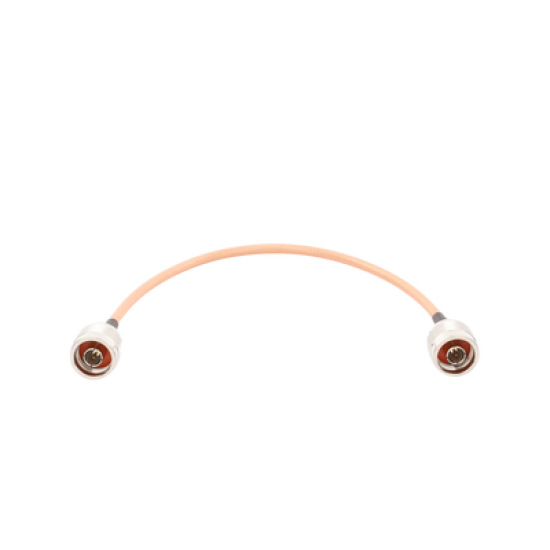 Jumper con Cable LP142 de 30 cm, con Conectores N Macho a N Macho.