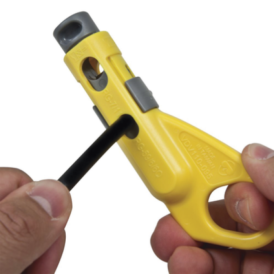  Pelacables Radial de Cables Coaxiales.
