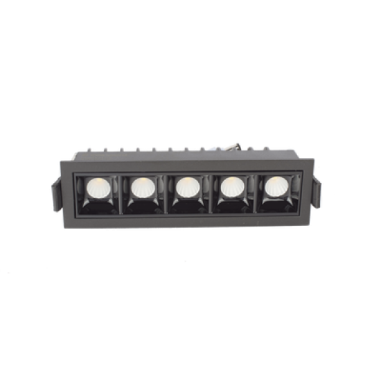 Reflector Empotrable / LUZ Fría /  110 V / 10 W / 750 lúmenes / 50000 hrs / IP20