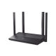 Router WiFi 6 AX 1500 Mbps / MU-MIMO 2X2 y OFDMA / 1 Puerto WAN 10/100/1000 Mbps / 3 Puertos LAN 10/100/1000 Mbps / 4 Antenas Beamforming / Seguridad WiFi WPA3
