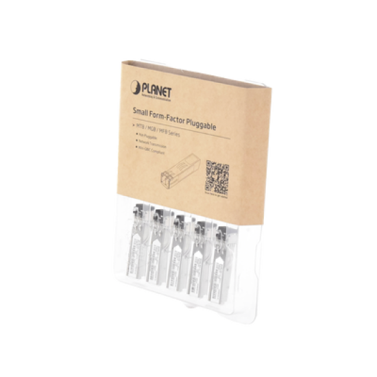 Paquete de 10 Piezas del Transceptor mini-GBIC SFP 1G LC Duplex para Fibra Multimodo 550 m