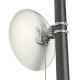 ePMP Force 300-25L para zonas con alta interferencia, hasta 400+ Mbps, 4910 - 6200 MHz, 802.11 AC Wave2, Antena de 25 dBi, latencia baja 