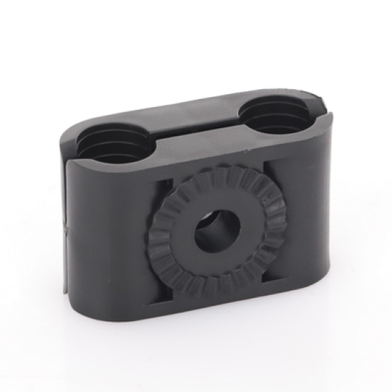 Paquete de 10 Sujetadores Plasticos Para Cable Coaxial de 1/2