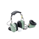 Auriculares estilo Muff-Mic para operaciones de mantenimiento y rampas en aeropuertos