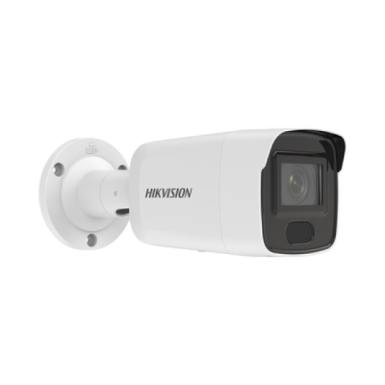 Bala IP 8 Megapixel / Lente 2.8 mm / 40 mts IR / Exterior IP67 / PoE / DARKFIGHTER / Alarmas y Audio I/O / ONVIF / Micro SD / 4 Analíticos: AcuSense, Deteccion Facial, Conteo de Personas por Cruce y Zona