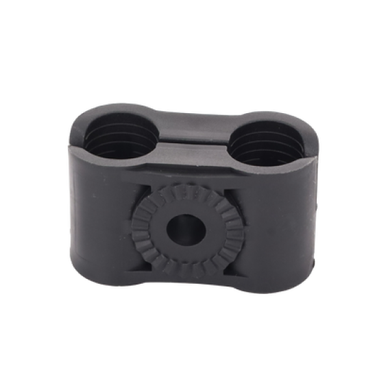 Paquete de 10 Sujetadores Plasticos Para Cable Coaxial de 5/8