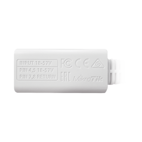 PoE Pasivo para Equipos Mikrotik 10/100/1000 Mbps