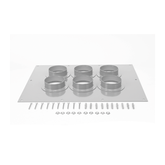 Placa Pasamuro Con Capacidad de 6 Botas de 4