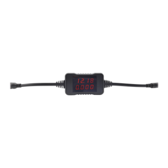 Medidor Portátil de Voltaje y Corriente / MIDE EL VOLTAJE Y CORRIENTE QUE LLEGA A TU CAMARA, así como la CAIDA DE TENSION / Muestra en el Display la Información / Rango de Medición 3 .6Vcc ~ 15Vcc.