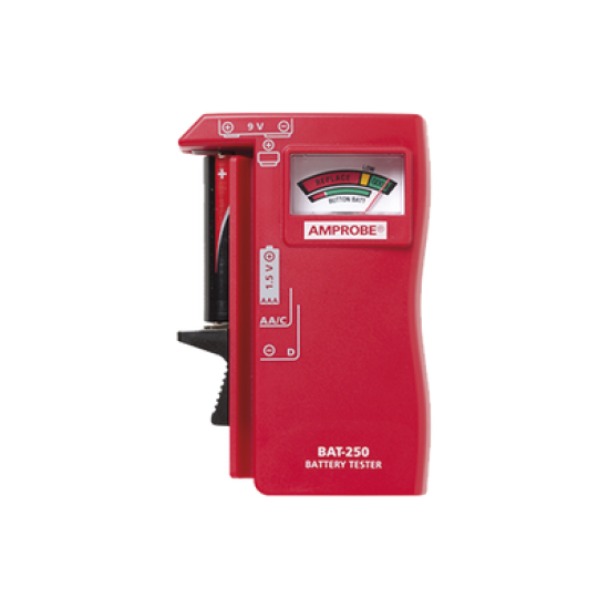 Probador de Baterías 9 Vcc / 1.5 Vcc [AA-AAA-C-D]