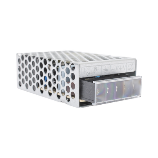 Fuente de Poder Industrial Conmutada 25W de Potencia, 5Vcc, 5A