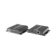 Kit Extensor HDMI para distancias de 120 metros / Resolución 4K @ 30Hz / Cat 5e/6 / Soporta conexión Uno a Uno y Uno a Muchos / Hasta 253 Rx / HDbitT / Soporta control remoto del equipo fuente.