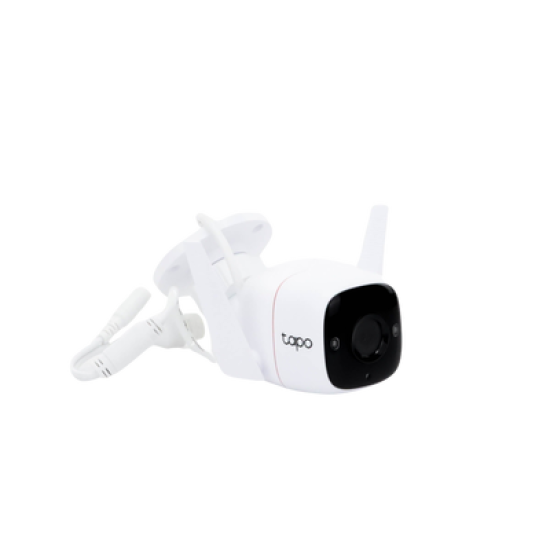 Cámara IP Wi-Fi para exterior, 3 megapixel, audio doble vía, visión nocturna, notificación Push, acepta memoria Micro SD de para grabación. 