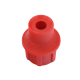 Conector a Presión Rojo / Para Conectores BNC / Instalación Simple, Rápida, Resistente y de Calidad