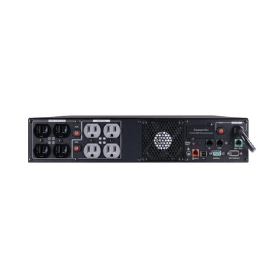 UPS de 1000 VA /1000 W, Topología Línea Interactiva, Entrada 120 Vca NEMA 5-15P, Onda Senoidal Pura, Torre o Rack 2 UR, Con 8 Tomas NEMA 5-15R