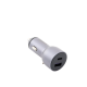 Cargador de Auto 42.5W | Puerto USB-A y USB-C | Carga Rápida | Compatible con Vehículos de 12 y 24 VCD | PD3.0 + QC3.0 | Chip Inteligente | Diseño Compacto  Mayor Eficiencia Energética | Caja de Aluminio.
