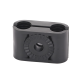 Paquete de 10 Sujetadores Plasticos Para Cable Coaxial de 1/2