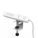 Multicontacto con Montaje para Escritorio / Carga Rápida para 65 W / 3 x Nema 5-15P / 2 x USB-A (5V @3A) / 1 x USB-C (65W)