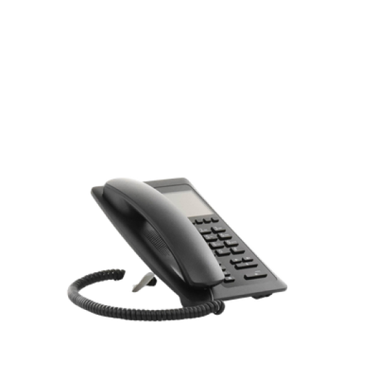 (H5W Color Negro)Teléfono IP WiFi para Hotelería, profesional de gama alta con pantalla LCD de 3.5 pulgadas a color, 6 teclas programables para servicio rápido (Hotline) PoE 
