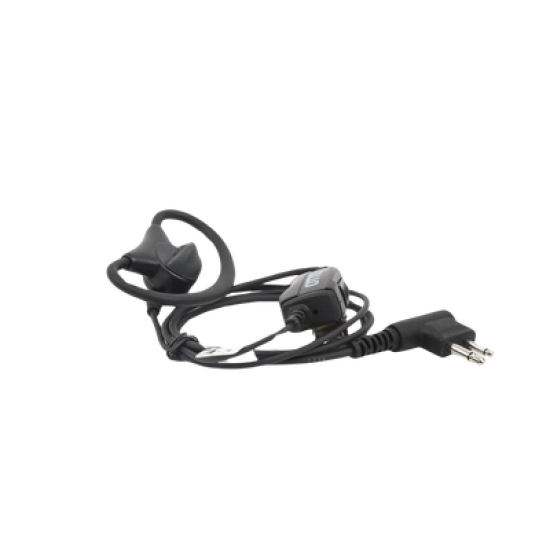 Micrófono-Audífono tipo Anillo, Cable con 40 lbs de Resistencia. Motorola EP450, MAGONE, DEP450 y Hytera series TC500/600/700