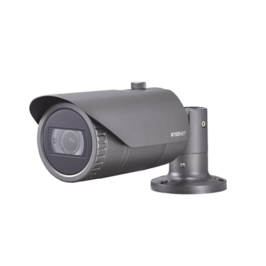 Cámara IP Tipo Bala Antivandálica 2 Megapíxel / Lente Varifocal 3.2 - 10mm / IR 30M / WDR 120db / IP66 / H.265 & WiseStream