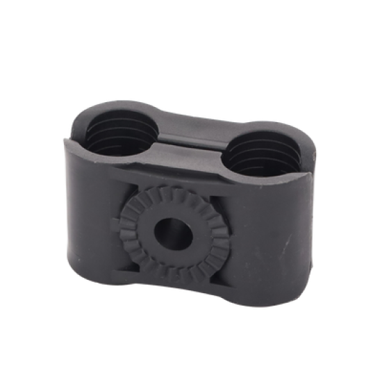 Paquete de 10 Sujetadores Plasticos Para Cable Coaxial de 5/8