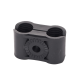 Paquete de 10 Sujetadores Plasticos Para Cable Coaxial de 5/8