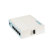 (hEX) RouterBoard, 5 Puertos Gigabit Ethernet, 1 Puerto USB y versión 3
