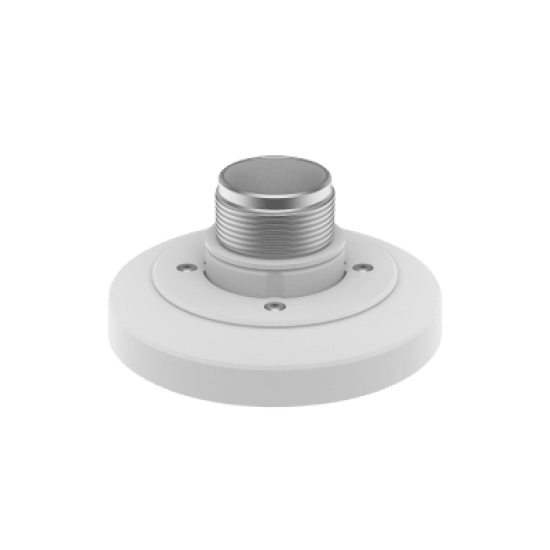 Adaptador tipo Plato necesario para montar en Pared o Techo Cámaras Hanwha serie QND, QNV-C