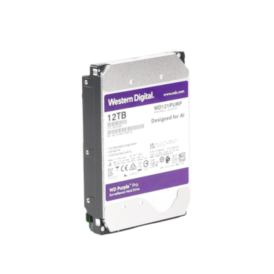 Disco duro WD de 12TB / 7200RPM / Optimizado para soluciones de video inteligente