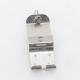 Sujetador de doble click para cable coaxial de 7/8