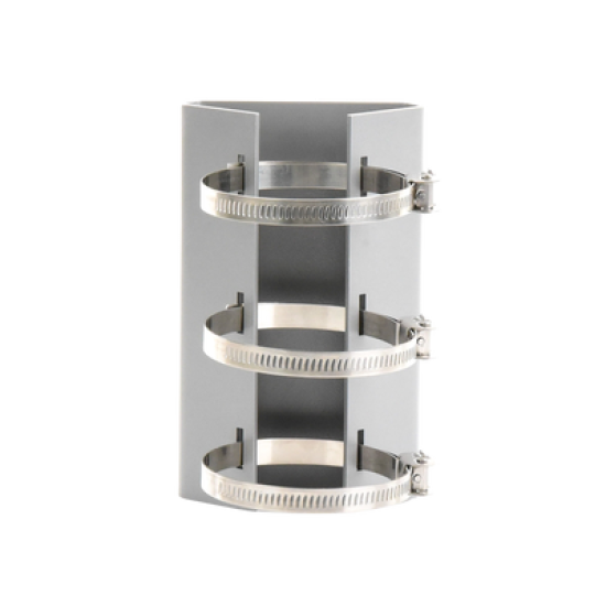 Montaje de Poste para PTZ / Acero Inoxidable / Compatible con PTZ HIKVISION