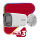 Bala IP 8 Megapixel (4K) / Imagen a Color 24/7 / Lente 2.8 mm / Luz Blanca 40 mts / Exterior IP67 / WDR 130 dB / Entrada y Salida de Audio y Alarma / Captura Facial / ONVIF / Micro SD / Micrófono Integrado