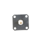 Conector BNC Hembra para Chasis, 18 mm uso en Duplexers Syscom con UG-177/U.  