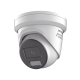 [Dual Light + ColorVu] Turret IP 4 Megapixel / Lente 2.8 mm / 40 mts IR + 40 mts Luz Blanca / Exterior IP67 / Luz Intermitente y Alerta de Audio / Micrófono Integrado / Videoanaliticos (Filtro de Falsas Alarmas) / WDR 130 dB / Captura Facial