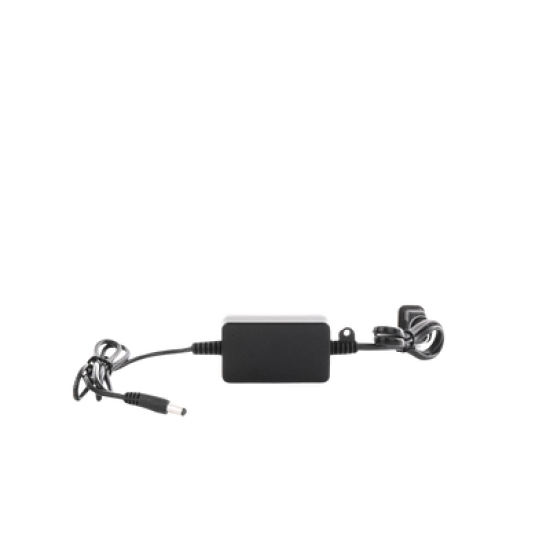 Adaptador de Pared de 12Vcc @ 1 A con cable y clavija Nema 1-15 / 0.5 metros a la toma de alimentación / 0.5 metros a la conexión del dispositivo
