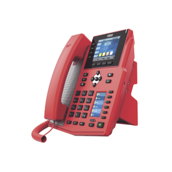 Teléfono IP Empresarial con Estándares Europeos, 16 lineas SIP con pantalla LCD de 3.5