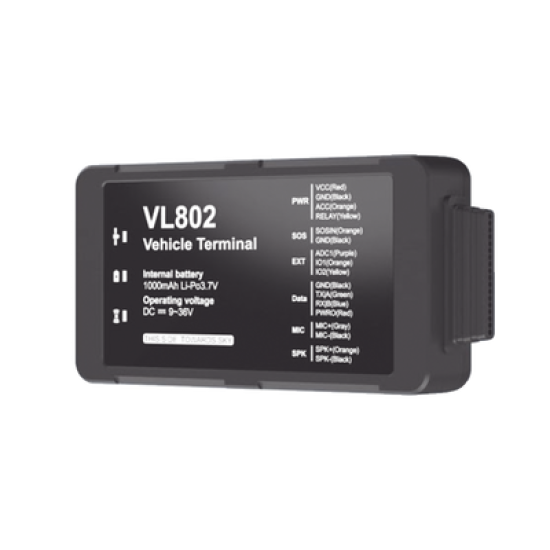 Localizador vehicular 4G Boton de Emergencia y Relevador incluidos