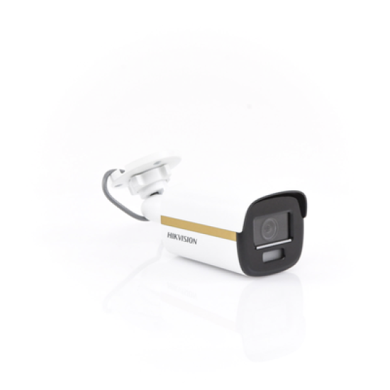 [ColorVu] Bala TURBOHD 4K / Imagen a Color 24/7 / Lente 3.6 mm / METAL / Luz Blanca 40 mts / Exterior IP67 /  WDR 130 dB 