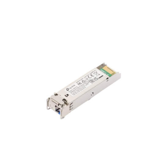 Transceptor mini-GBIC / SFP WDM Bi-Direccional / Monomodo 1GBase / Distancia 10 KM / Conector LC / (Necesita el modelo TL-SM321A para enlazar)