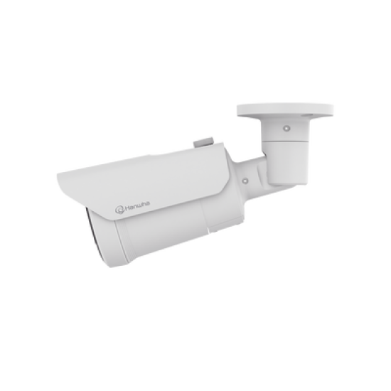 Cámara IP Tipo Bala Antivandálica 5 Megapíxel / Lente Varifocal 3.2 - 10mm / IR 30M / WDR 120db / IP66 / H.265 & WiseStream / Inteligencia Artificial Deteccion de Personas y vehiculos