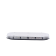 Mini barra de 42 LED, ámbar/blanco, 15 Pulgadas, SAE, Montaje Fijo Con Tornillos, 12-24 Vcd, Lente transparente