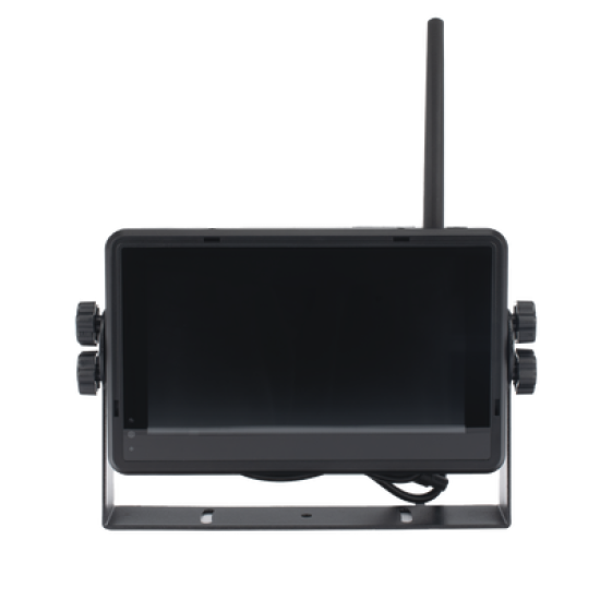 Sistema Profesional Inalámbrico de Cámara de Reversa Infrarroja y Monitor Touch de 7