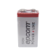 Pila 9V @ 1200 mAh / Alta Capacidad ( No recargable )