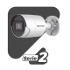 Bala IP 4 Megapixel / Lente 2.8 mm / 40 mts IR EXIR / Exterior IP67 / WDR 120 dB / PoE / Micrófono Integrado / ACUSENSE (Evita Falsas Alarmas) / Metal  / MicroSD / ONVIF / ACUSEARCH