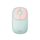 Mouse Inalámbrico FUNï¼‹ / Recargable / 2.4G & Bluetooth / 4 Niveles de DPI / Clic Silencioso / Ergonómico / 5 Botones / Compatible con Windows, macOS 10.5, Android iOS Linux y Chrome OS / Color Rosa