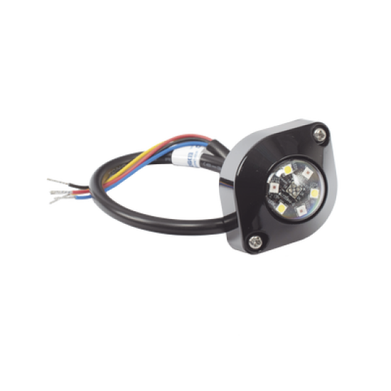 Lámpara Oculta de 6 LED Color Ámbar/Claro Serie ED9015