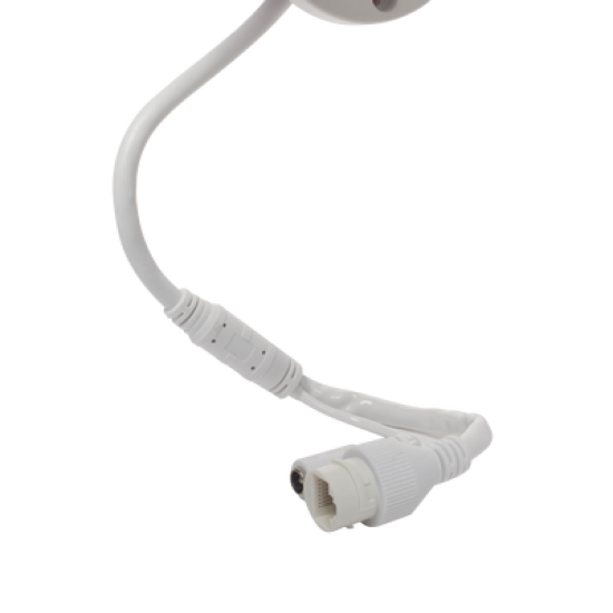 Bala IP 4 Megapixel / Lente 2.8 mm / 40 mts IR EXIR / Exterior IP67 / WDR 120 dB / PoE / Micrófono Integrado / ACUSENSE (Evita Falsas Alarmas) / Metal  / MicroSD / ONVIF / ACUSEARCH