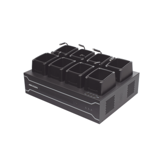 Estación de Descarga para Body Cam / Compatible con DS-MCW406 / Incluye 1 HDD de 2 TB / Conector Tipo C